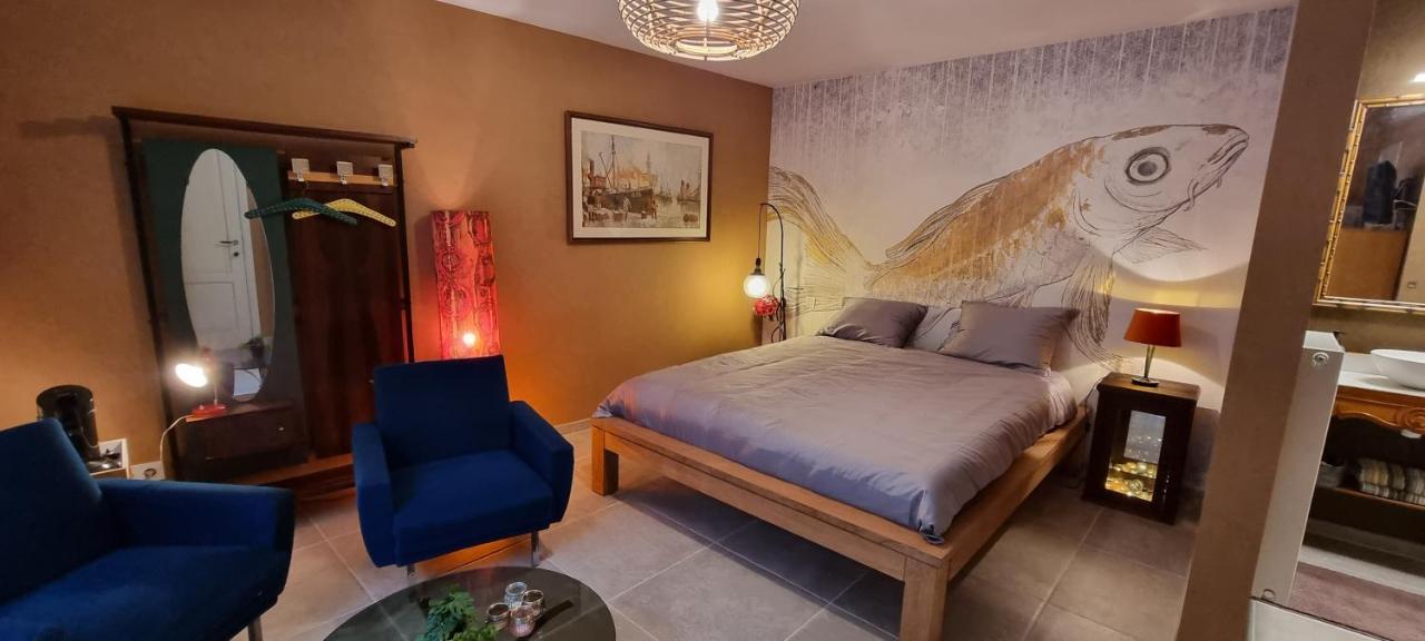 Logies La Chevre Folle - Lodging & Cooking In Style With Shared Kitchen Oostende Eksteriør bilde